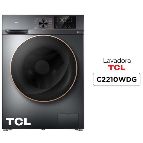 Lavaseca Carga Superior TCL 10Kg/7Kg C2210WD Gris Oscuro