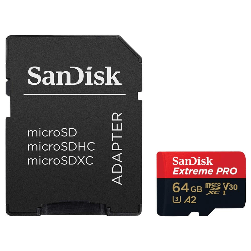 Memoria-Sandisk-Extreme-Pro-MicroSDXC-64GB-200MB-s-con-adaptador-SD