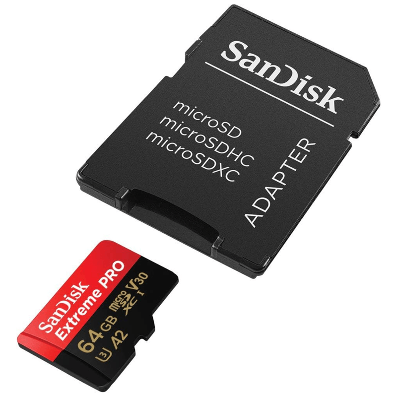 Memoria-Sandisk-Extreme-Pro-MicroSDXC-64GB-200MB-s-con-adaptador-SD
