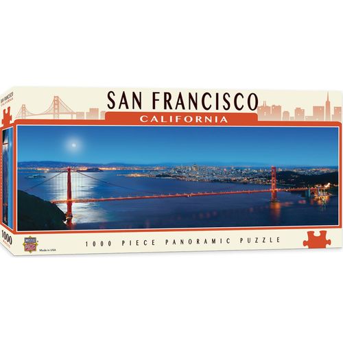 San francisco 1000pcs pano - Masterpieces - Rompecabezas