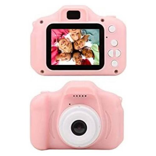 Cámara Digital para Niños Fotos Videos FULL HD Rosa