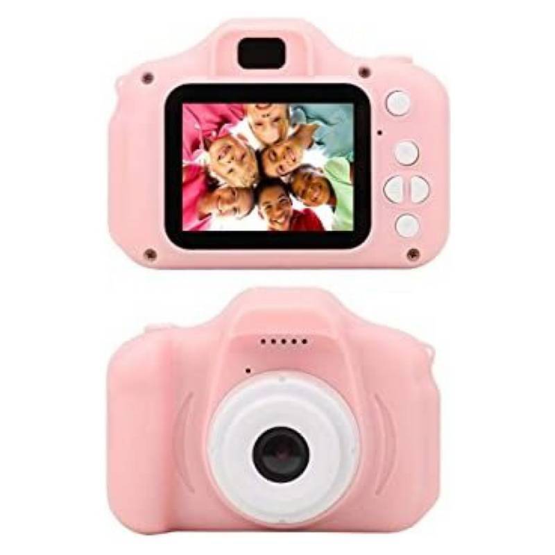 Camara-Digital-para-Niños-Fotos-Videos-FULL-HD-Rosa