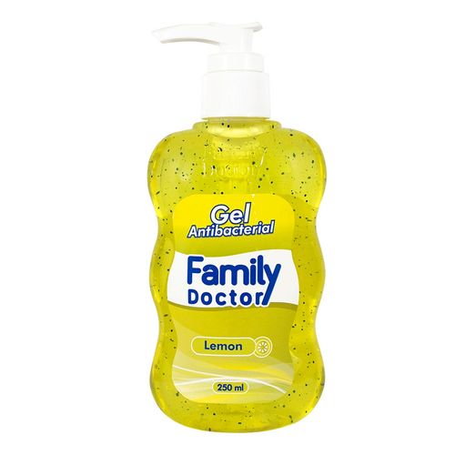 GEL DESINFECTANTE FAMILY DOCTOR - AROMA LIMÓN - 250 ML