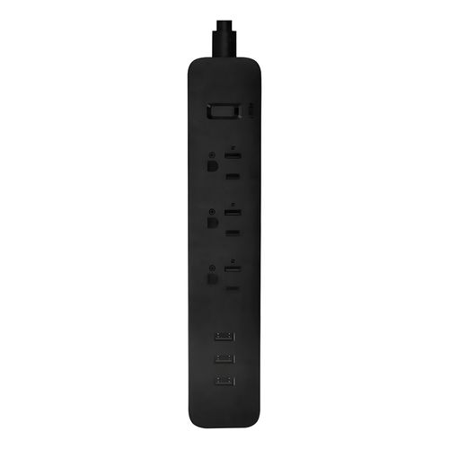 Supresor De Picos Xiaomi Mi Power Strip USB (3A) Negro