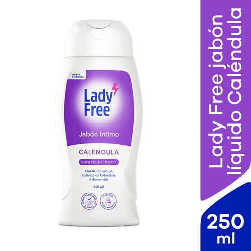 Jabón Líquido Íntimo Lady Free Caléndula