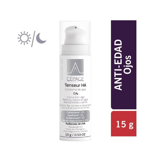 Crema Cépage Tenseur HA Contorno de Ojos - Frasco 15 G