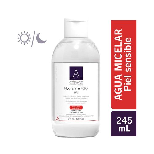 Solución Micelar Cépage Hydrafirm H2O Pieles Sensibles - Frasco 245 ML