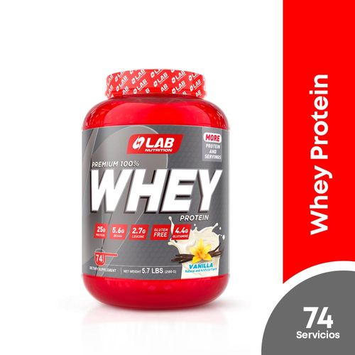 Premium Whey Protein Polvo Sabor Vainilla