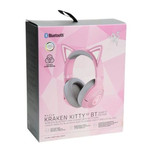 Audifonos gamer Razer Kraken Kitty V2 - Quartz