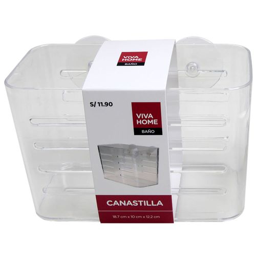 Canastilla VIVA HOME Transparente