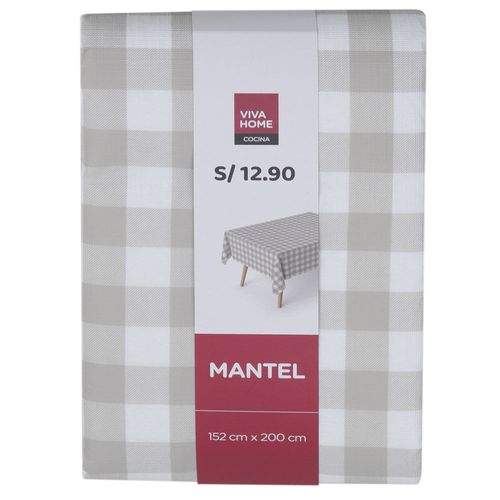 Mantel VIVA HOME Diseño1 Checks Assort Pdq