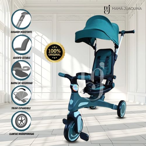 Triciclo Guiador «SHIELDER» Verde