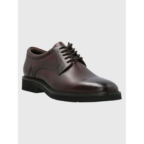 Zapato Para Hombre Cuero Aurelio Burgundy Hush Puppies