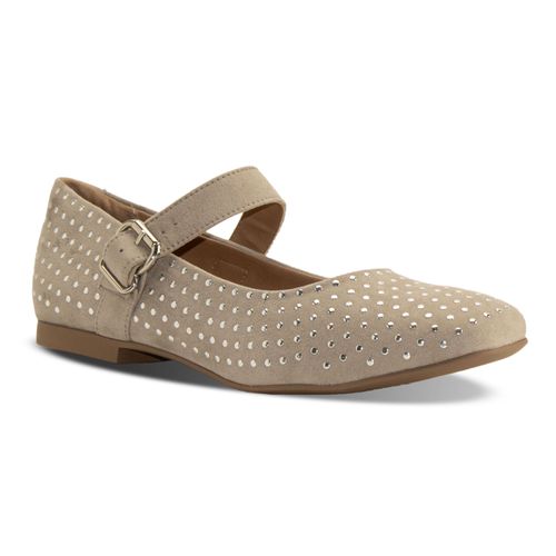 Zapato Para Mujer Cuero Abigail Beige Hush Puppies