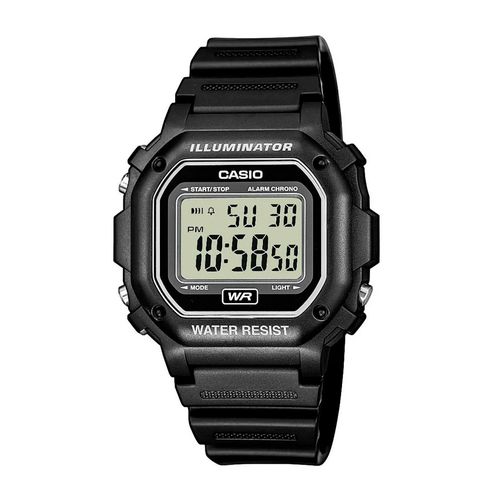 Reloj Digital Casio F108WH-1A Pantalla Luz Led Resistente al Agua