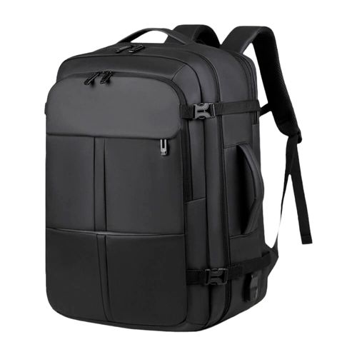 Mochila Viajera Grande Impermeable Extensible Multiusos con Entrada USB