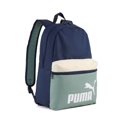 Mochila Deportiva Puma Phase Color Block Backpac 091175 01 Azul