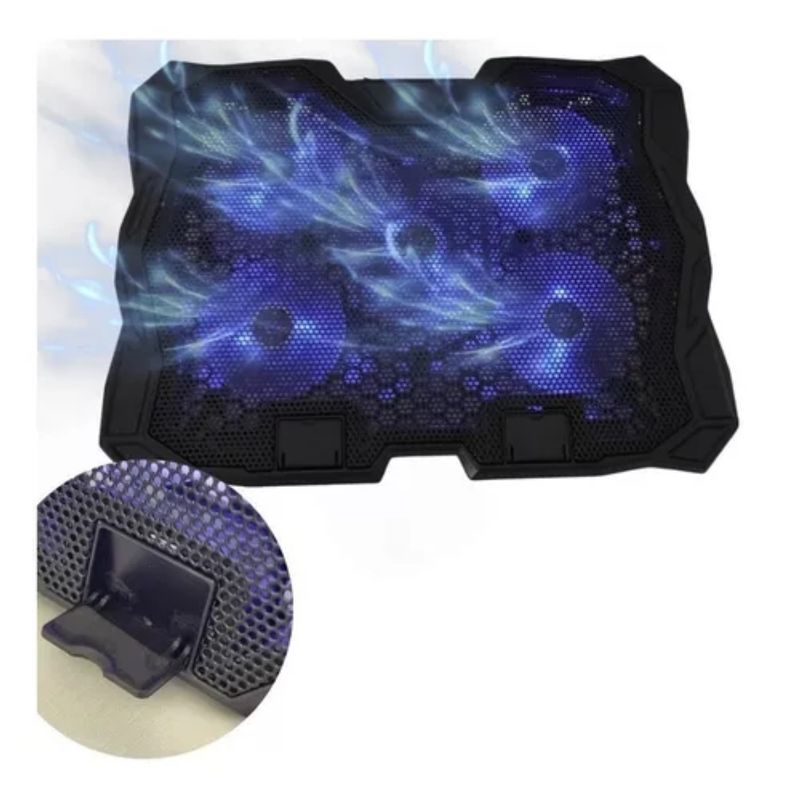 Cooler-Para-Laptop-y-Notebook-Soporte-Base-con-5-Ventiladores