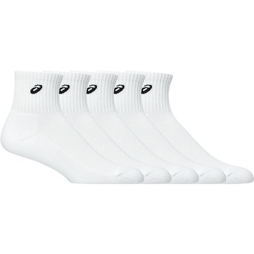 Medias ASICS Middle Socks 5P Brilliant White Unisex