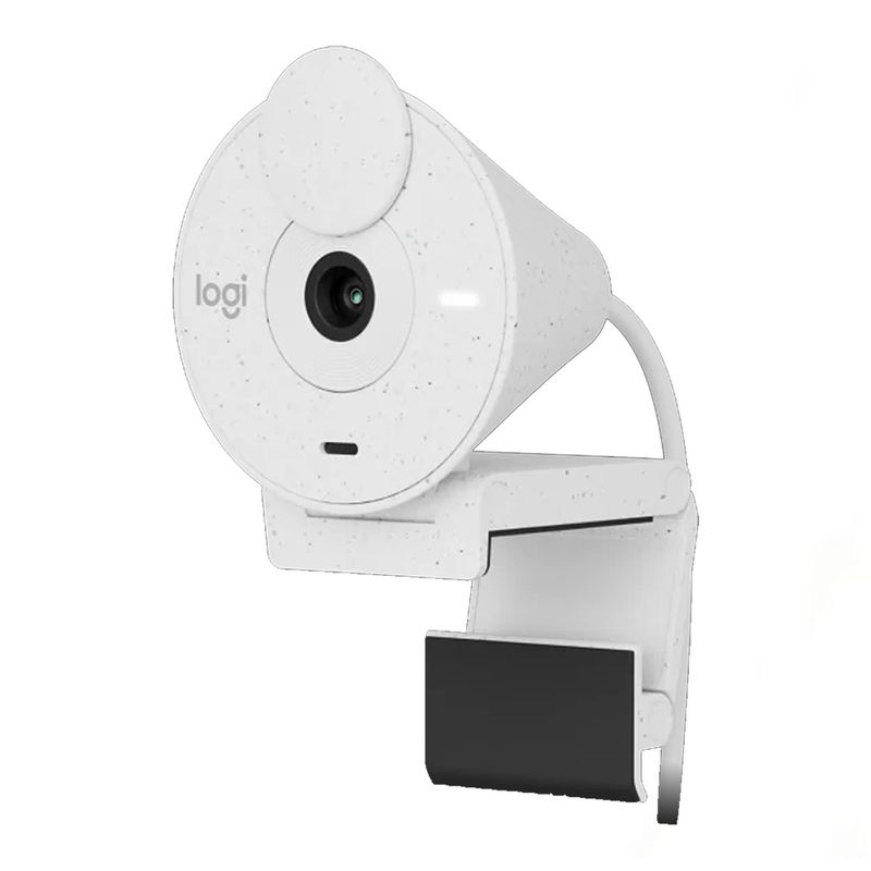 Camara-Logitech-Brio-300-fhd-1080p-con-Modo-Privacidad-White