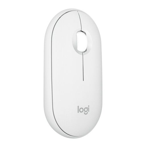 Mouse Logitech M350S Pebble 2 Bluetooth - Blanco