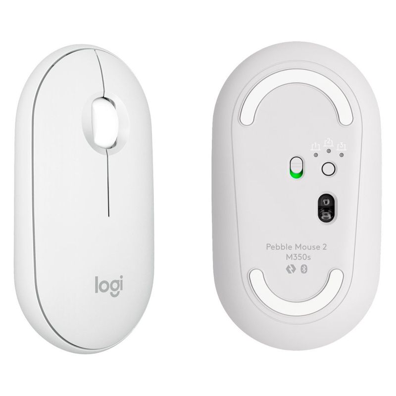 Mouse-Logitech-M350S-Pebble-2-Bluetooth---Blanco
