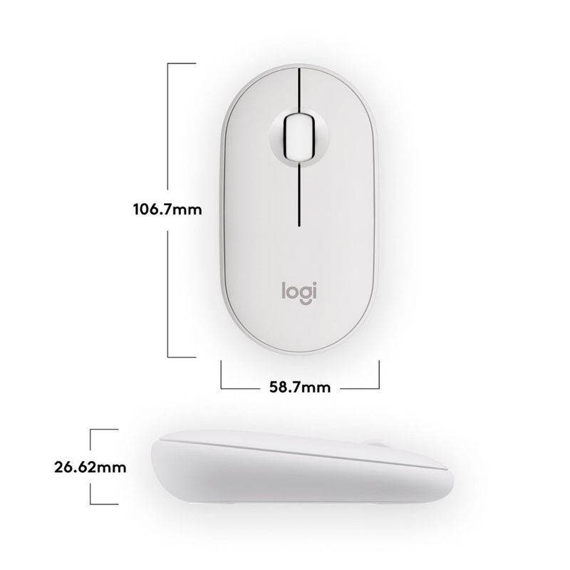 Mouse-Logitech-M350S-Pebble-2-Bluetooth---Blanco