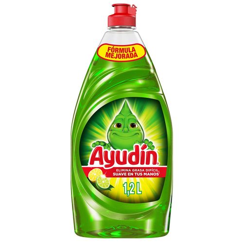 Lavavajilla Líquido AYUDIN Lima Limón 1200ml