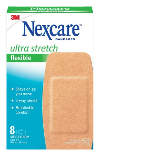 Banditas NEXCARE Codo/Rodilla Caja 8un