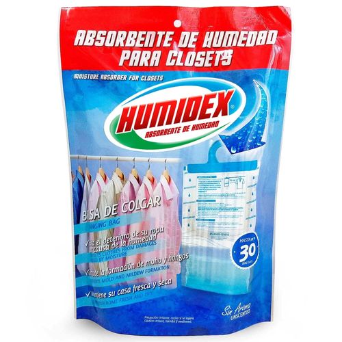 Deshumedecedor para Colgar sin Aroma HUMIDEX Bolsa 300g