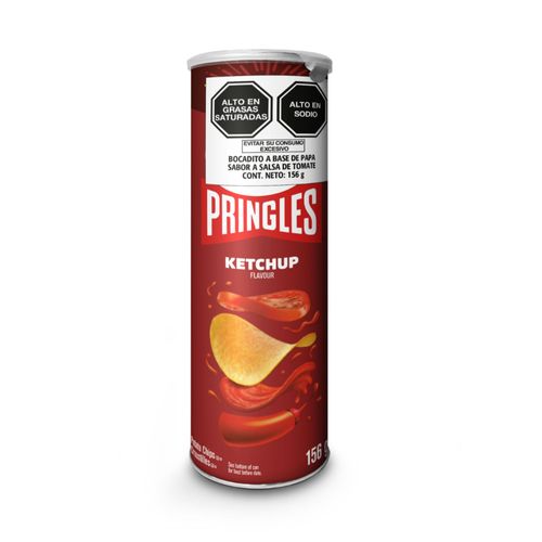 Papas PRINGLES Ketchup Lata 156g