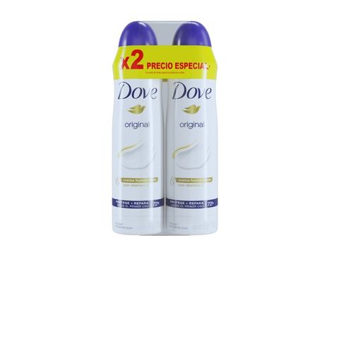 Desodorante en Aerosol DOVE Woman Original Frasco 2un x 150ml