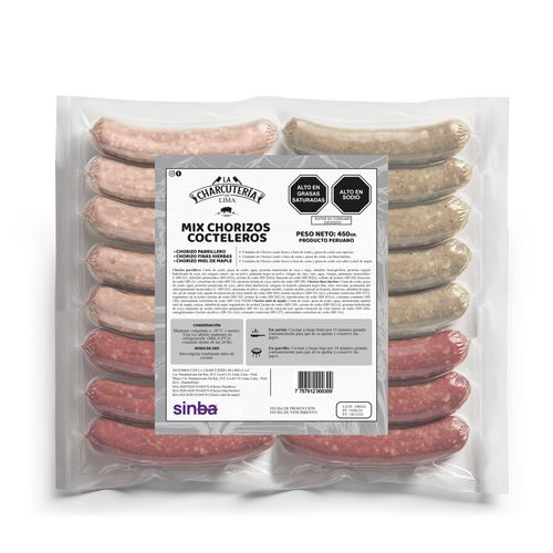 Mix Chorizos Coctelero LA CHARCUTERIA Bolsa 450g