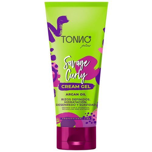 Crema para Peinar Savage Curly TONNO Plus Tubo 180ml