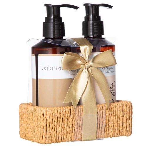 Set Bandeja BALANZÉ 1 Hand Soap 200ml + 1 Hand Cream 200ml