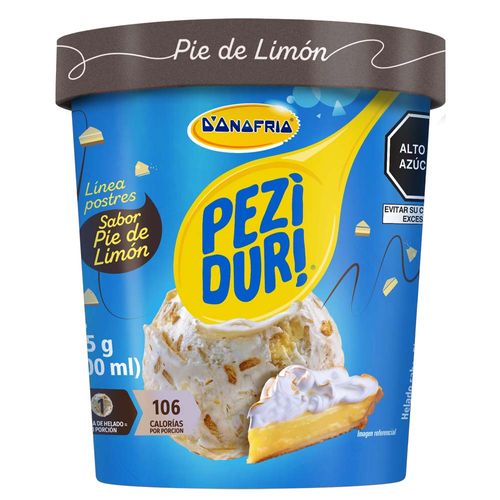 Helado PEZIDURI Pie de Limón Pote 900ml