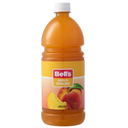 Bebida de Durazno BELL'S Botella 1L