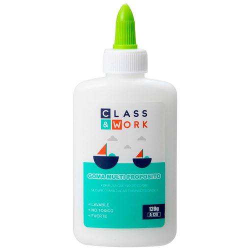 Goma Blanca CLASS&WORK 120gr