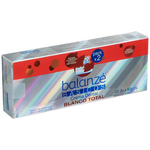 Crema Dental BALANZÉ Blanco Total 180g