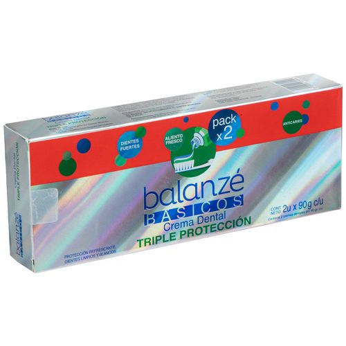 Crema Dental BALANZÉ Triple Pro 180g