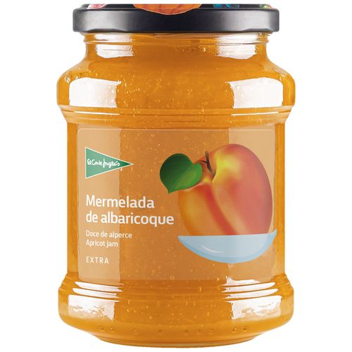 Mermelada EL CORTE DE INGLÉS Extra de Albaricoque Frasco 410g