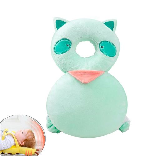 Protector anti caida osito verde agua para bebe Baby Froggie