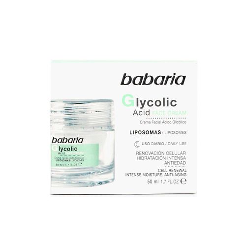 Crema Facial Babaria Ácido Glicólico
