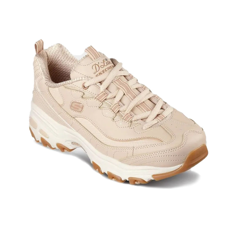 Zapatillas-Para-Mujer-Urbanas-Skechers-D-Lites-149807NAT-Multicolor-75