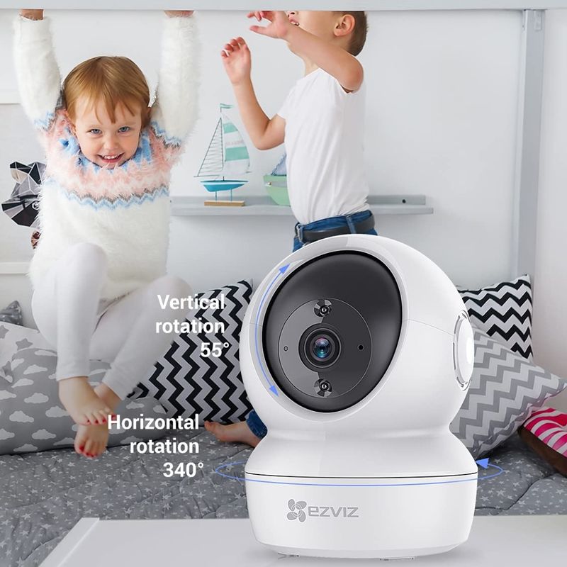 EZVIZ---Camara-IP-H6c-2K--4MP-WiFi-H265----Blanco