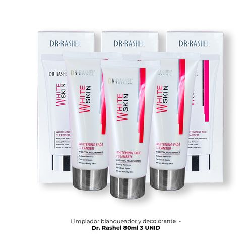 Limpiador blanqueador y decolorante Dr. Rashel 80ml 3 UNID