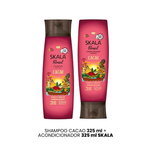 Shampoo Cacao 325ml + Acondicionador 325mlSkala