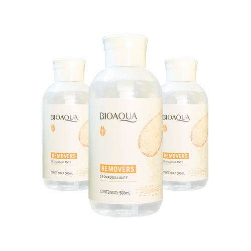 Desmaquillante de Arroz 500ml - Bioaqua 3 und