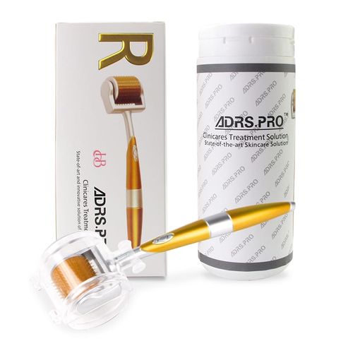 Derma roller - dermaroller- 0.5 mm - tratamiento piel, cabello y barba