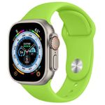 Correa-de-silicona-para-Apple-watch-Color-Verde-Lima-de-42-44-45-49-mm